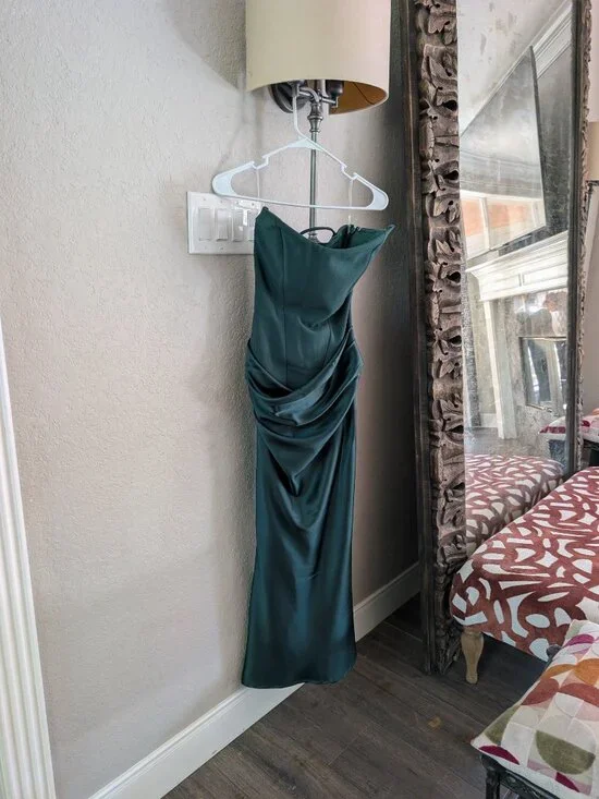 Babyboo Maggie Maxi Dress in Emerald - Picture 5 of 6